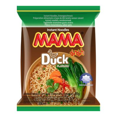 MAMA Instant Nudeln Pa-Lo Ente, orientalische Nudelsuppe, 55 g