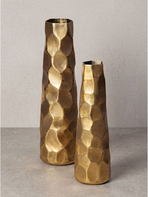 Vasen 2er-Set Aluminium Modern - Castelsardo Kadima