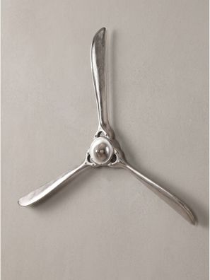 Wandpropeller Aluminium handgefertigt Retro - Cremona Kadima