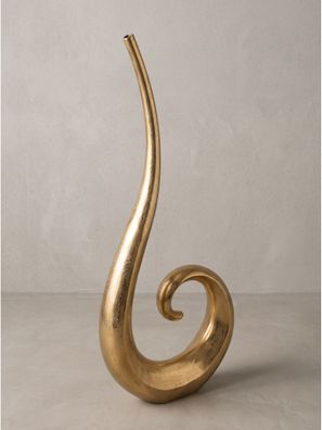 Bodenvase Aluminium handgefertigt Modern - BAVENO Kadima