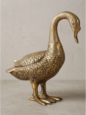Gänsefigur Aluminium handgefertigt - DENDER Kadima