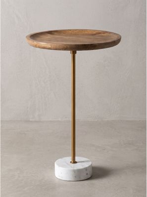 Beistelltisch Mango Massivholz - Durance Kadima