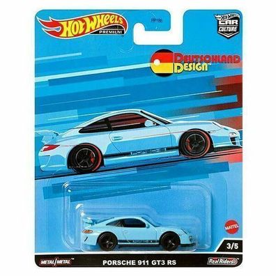 Hot Wheels Porsche 911 GT3 RS - Car Culture Deutschland Design 1:64