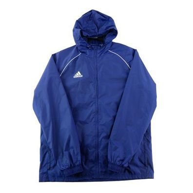 Adidas Herren Parka Core 18 Rain Jacket Dunkelblau Größe L #QWE7711