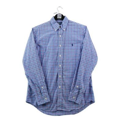Polo Ralph Lauren Klassische Hemden Herren Hemd mit Knopfkragen Größe S #QWE3063