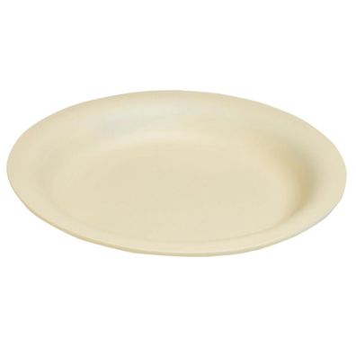 Pronappe 78109I Mehrweggeschirr, tiefe Teller 21 cm, biobasierte Materialien - Beige