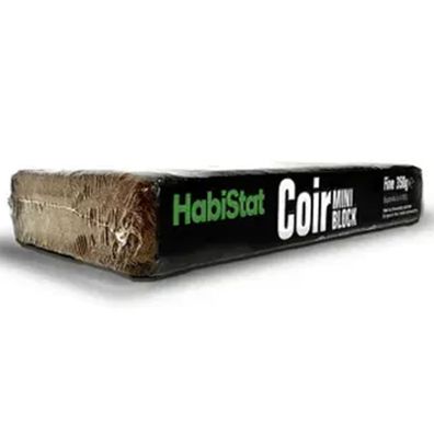 HabiStat Coir Mini Block 350 g – Kokoshumus für Terrarium & Vivarium