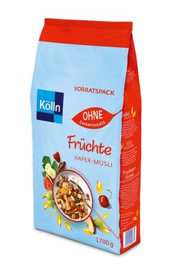 Kölln Müsli Früchte ohne Zuckerzusatz 1,7 kg