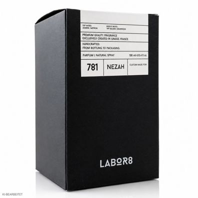 LABOR8 NEZAH 781 Parfum 100 ml Unisex Nischenduft Natural Spray Neu OVP