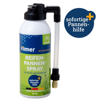 Fahrrad Reifen Pannenspray 150ml Fahrradzubehör Flickzeug Filmer 45013
