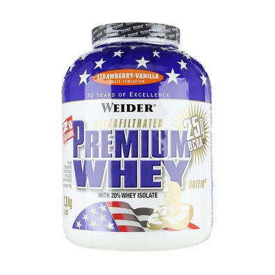 Weider Premium Whey Protein – 2,3 kg, verschiedene Geschmacksrichtungen
