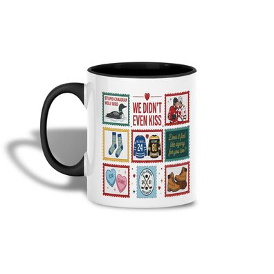Heated Rivalry Tasse „We Didn’t Even Kiss“ Bookish – Weihnachtsgeschenk Leseratten