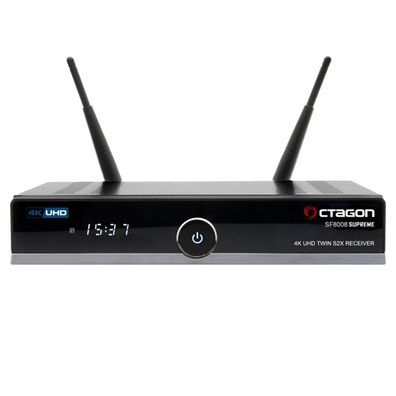 Octagon SF8008 V3 Supreme 4K UHD 2x DVB-S2X Twin Sat-Receiver