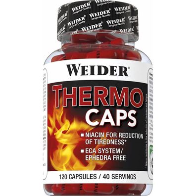 Weider BodyShaper Thermo Caps – 120 Kapseln