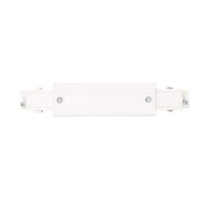 Verbinder "I" extern WEISS für LED Nextrack Komponenten 3-Phasen-Schienen-Set