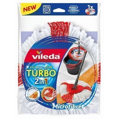 Wischmop Ersatzkopf Vileda Turbo 2in1 EasyWring Clean Ersatz