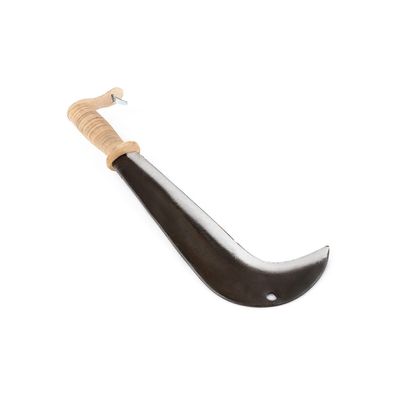 STUBAI Schweizer Gertel, Hippe, Heppe, Häbe, 700g / spitz / Ledergriff