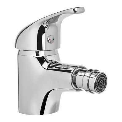 Bidetarmatur Wasserhahn PEREA Bidetmischer für Badezimmer in Silber