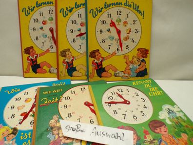 Pestalozzi Halbleinen Pappbilderbücher Wir lernen die Uhr Kennst Du die ua