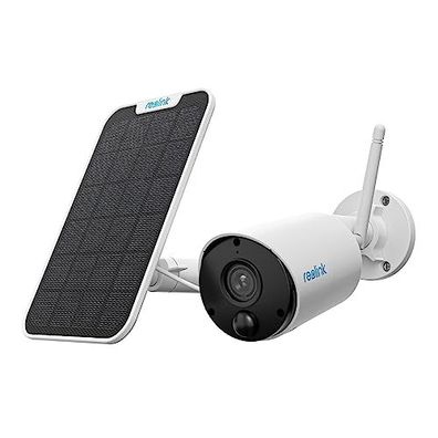 Reolink 2K Solar WiFi Kamera, Nachtsicht, Erkennung, Alexa/Google