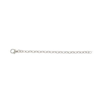 Verlängerungskette Silber 925 rhodiniert 8 cm JuwelmaLux JL48-09-0183 Made in Germany