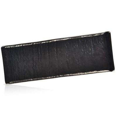 Serviertablett aus Keramik, 33,5 x 12 cm