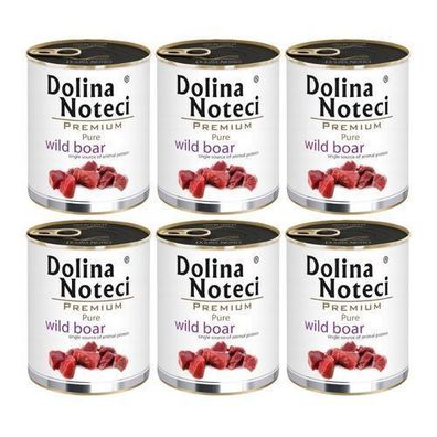 Dolina Noteci Reines Wildschwein 6x800g
