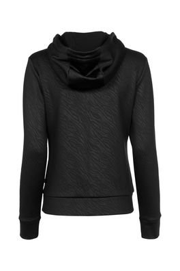 Cavallo Cavaldemi Half-Zip Hoodie mit Zebramuster