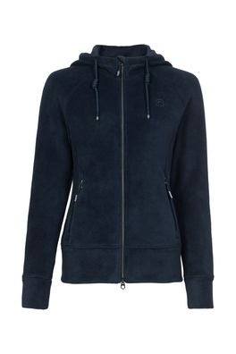 Cavallo Cavaldelta Microfleece-Hoodie-Jacke mit Raglanarm