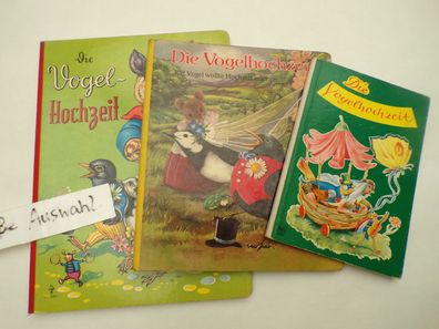 Pestalozzi S&S Diue Vogelhochzeit Pappbilderbuch HL Willy Mayrl Ursula Fischer ua