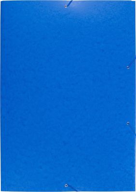 Exacompta 59502E Sammelmappe (Gummizug, 3 Klappen, Manila Karton 600 gm², für DIN A2,