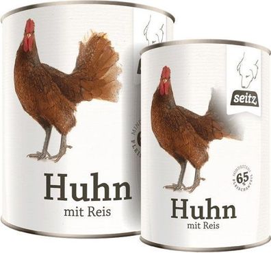 Dose Huhn mit Reis 65% Fleischanteil