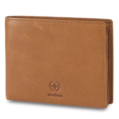 Strellson Blackwall Corbin Billfold H7 4010002740, cognac, Herren
