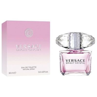 Versace Bright Crystal Eau de Toilette, 90ml, Luxus-Duft für Damen