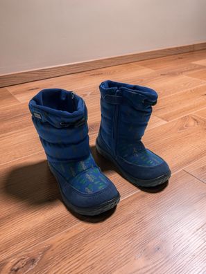Naturino Pocks Winterstiefel Gr. 26 Rain Step wasserdicht Blau NEU