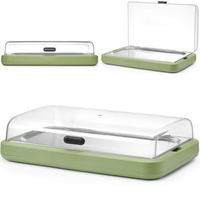 Vitrine mit Kühleinsatz UNIQ GN 1/1 - grün