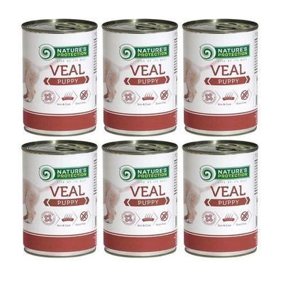Nature's Protection Welpenkalbfleisch 6x400g