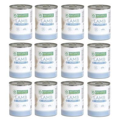 Nature's Protection Welpenlamm 12x400g