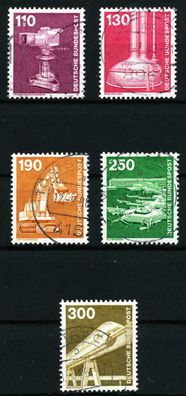 BRD DS Industrie u. Technik Nr 1134-1138 ZENTR- X66C422