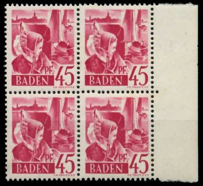 FZ BADEN 1. Ausgabe Spezialisiert Nr 9yvI postfrisch VI X6C0BB6