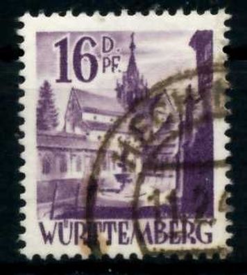 FZ Württemberg 2. Ausgabe Spezialisiert Nr 20 gestempelt X6DBA36