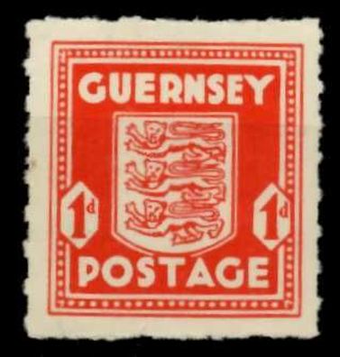 BES 2WK Guernsey Nr 2au postfrisch X6D7DE6