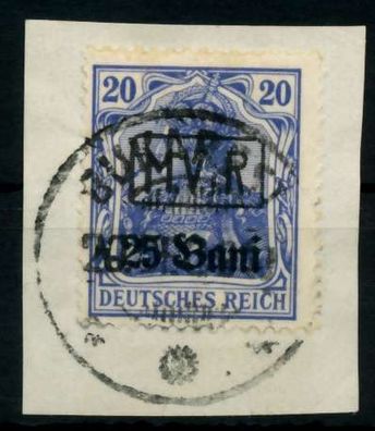 BES 1WK D-MV Rumänien Nr 2 gestempelt Briefstück X741DA6