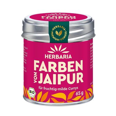 Herbaria Farben von Jaipur bio Curry 65g M-Dose - 80.0g