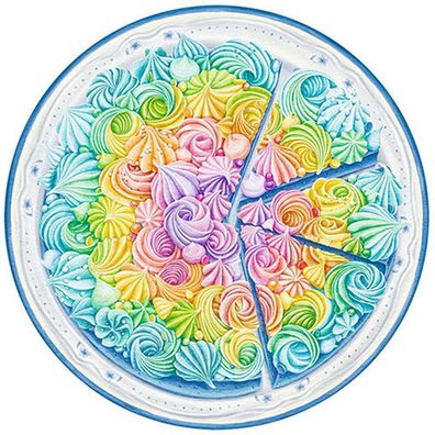 Circle of Colors: Rainbow Cake