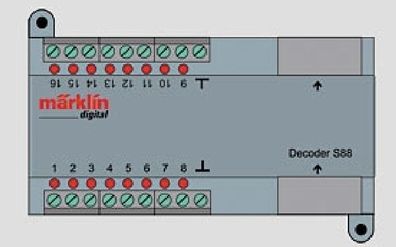 Maerklin 60881 Decoder s 88 (RJ45) Rückmeldemodul allgemein
