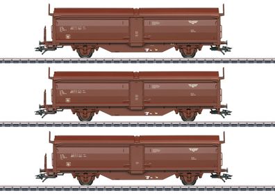 Maerklin 47302 Schiebedachwagen-Set Tbis NSB IV 3-tlg. Spur H0