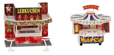 Faller 134001 2 Weihnachtsmarktbuden Spur H0