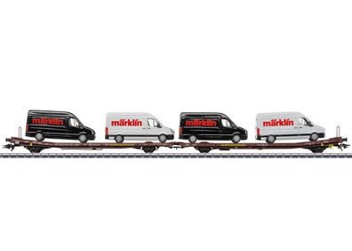 Maerklin 47432 Flachwagen-Paar DB AG 4 VW Crafter MÄRKL Spur H0