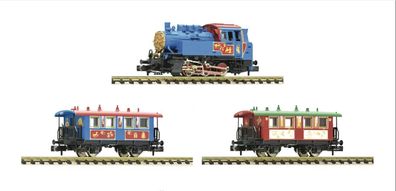 Fleischmann 5160007.1 Weihnachtszug DC-analog, nur Lok mit 2 W Spur N